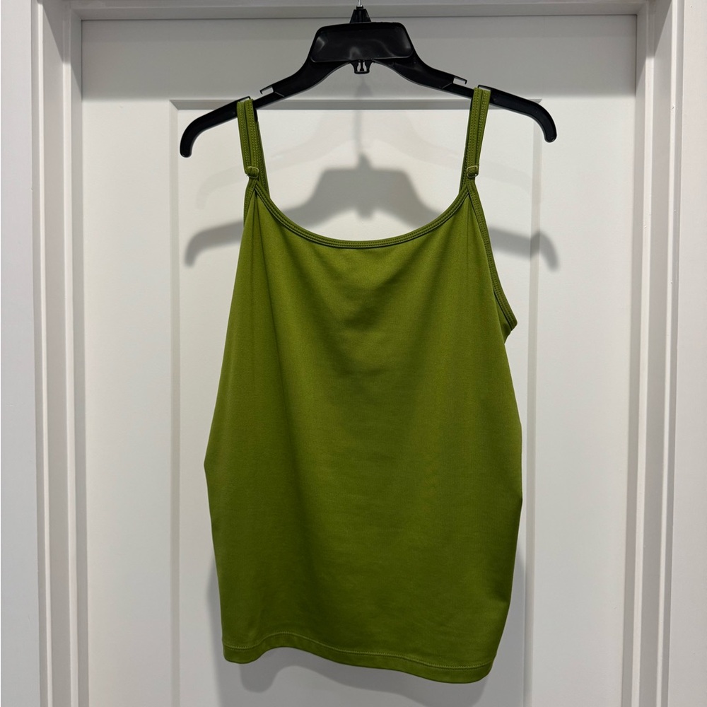 Lane Bryant Green Camisole Tank with Adjustable Straps Women’s Plus Size 14/16